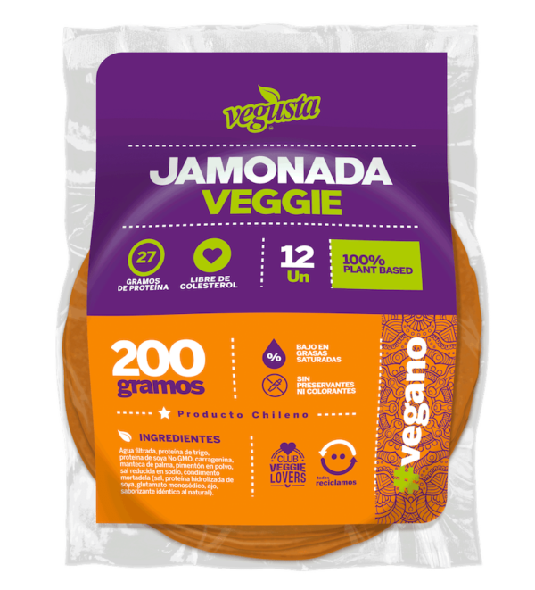 Jamonada veggie - 12u