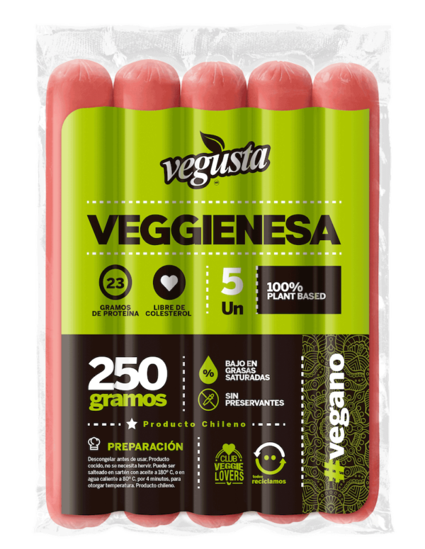 Vienesa veggie- 5u