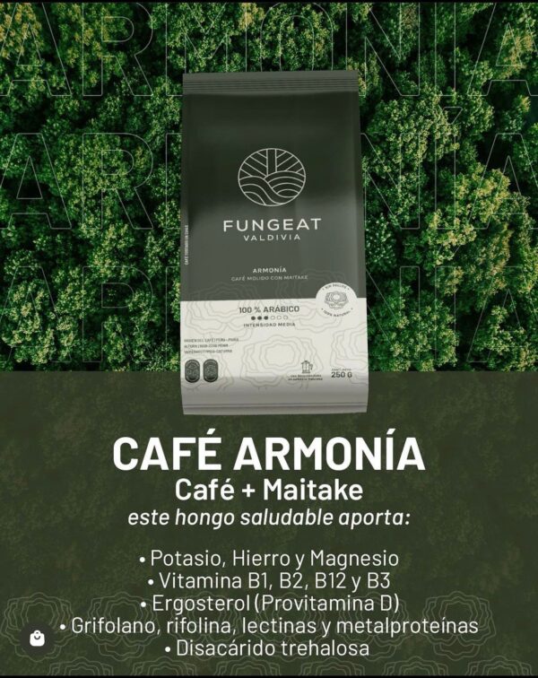 Café Armonia con Maitake