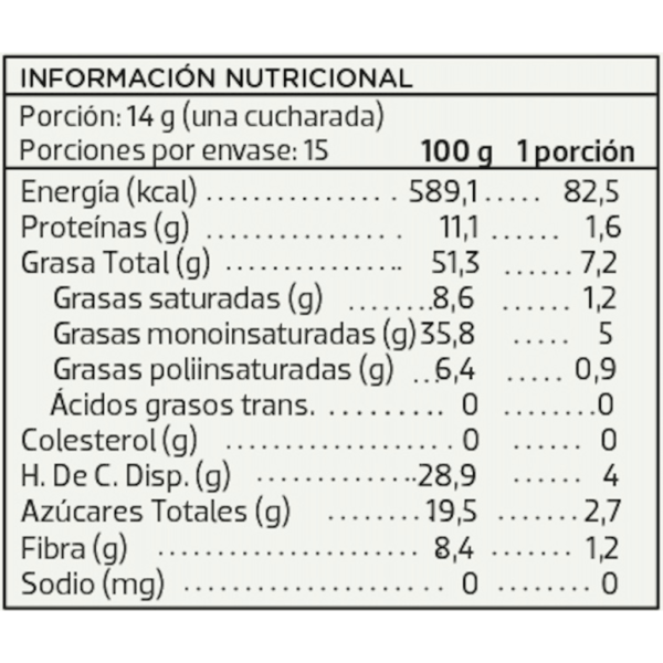 Mantequilla de Chocoavellana - 210grs. - Image 3