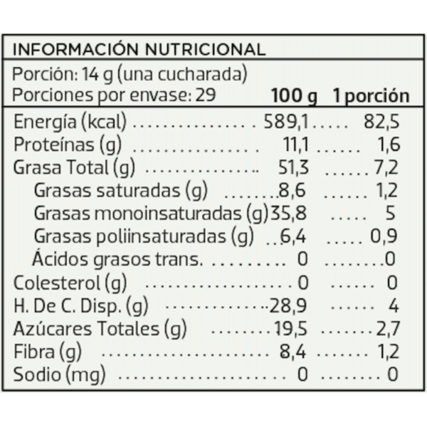 Mantequilla de Chocoavellana - 410grs. - Image 3