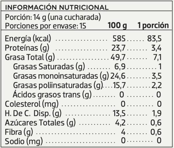 Mantequilla de Maní Crunchy - 210grs. - Image 3